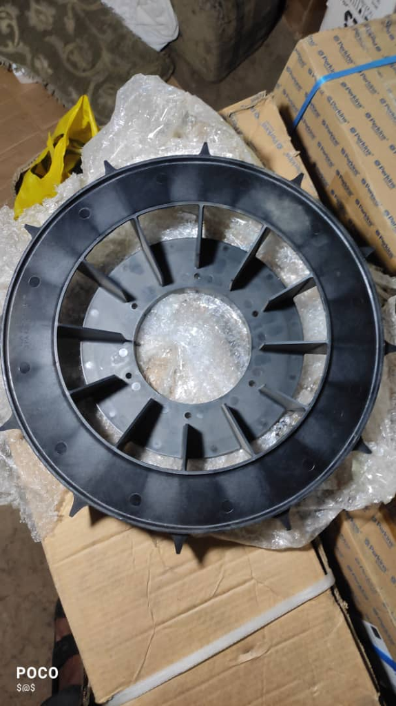 مروحة تبريد مولد LEROY SOMER  PLA421IN001 لمولدات بيركنز وكتربيلر 110 KVA