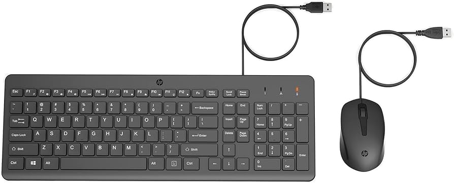 HP Wired Keyboards and Mouses